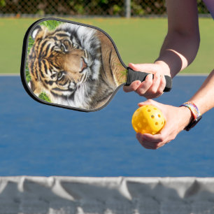 Sumatran Tiger Photo Pickleball Paddle