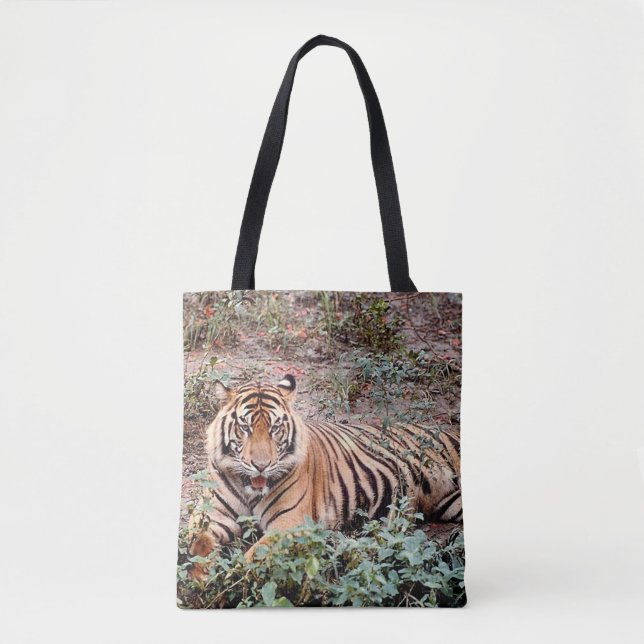 Sumatran Tiger Tote Bag (Front)