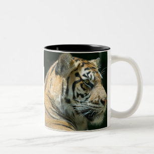 Sumatran Tiger Two-Tone Coffee Mug