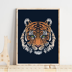 Sumatran Tiger Wildlife Orange Print   Tiger Print