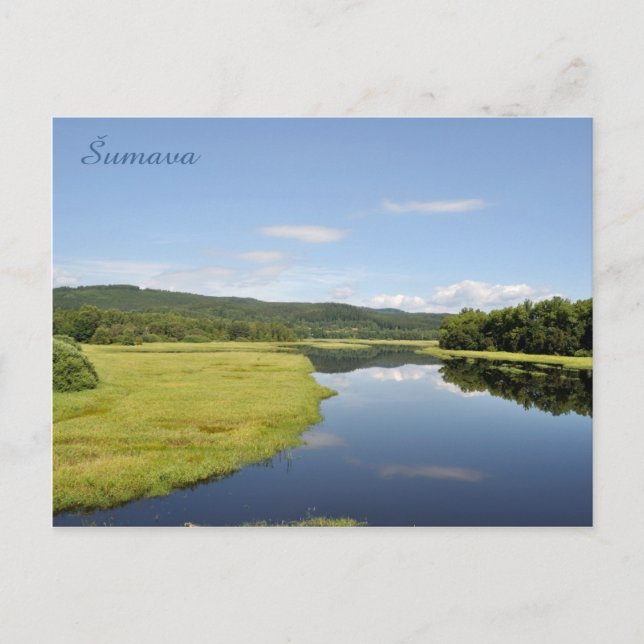 Sumava national park postcard (Front)