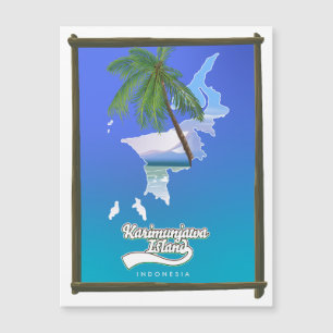 Sumba Island Indonesia travel map