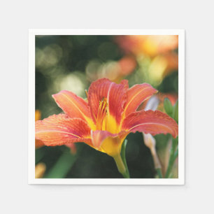 Sumder Daylily  Paper Napkin