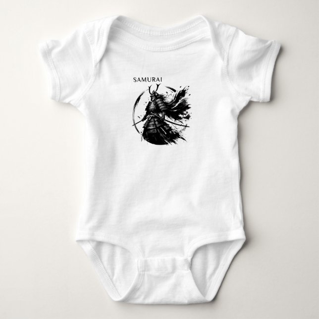 Sume-i Samurai Warrior Baby Bodysuit (Front)