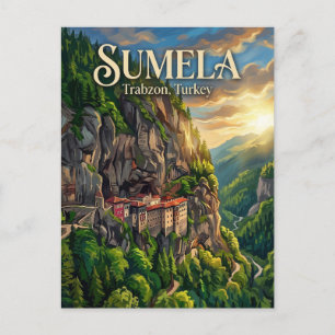 Sumela Monastery, Maçka, Black Sea Postcard