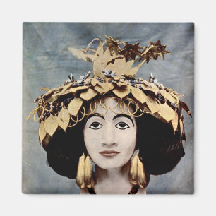 Sumerian headdress worn by Queen Shub-ad Magnet