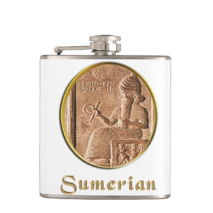 sumerian hip flask