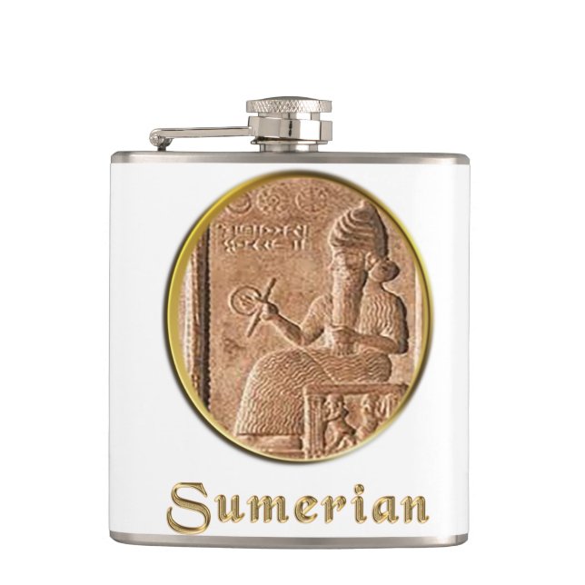 Sumerian Hip Flask (Front)