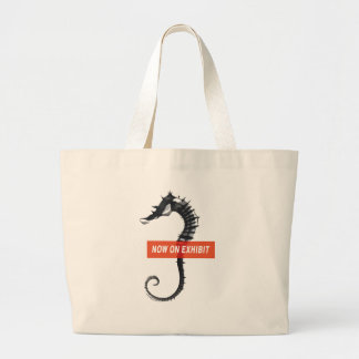 SUMI-e Tote Seahorse