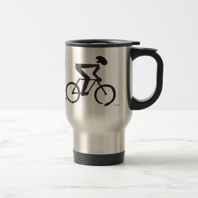 SumiCyclist "Breakaway" Mug (Right)