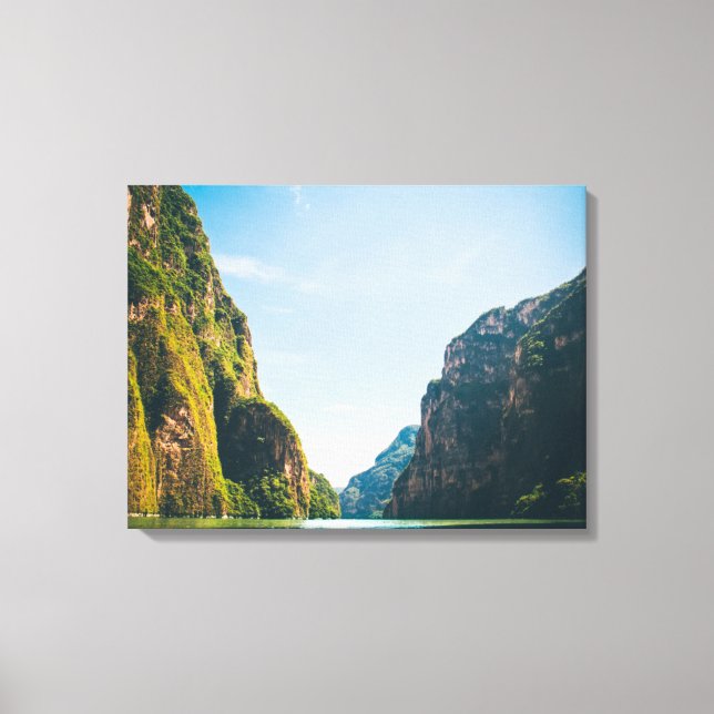 Sumidero Canyon, Mexico Canvas Print (Front)