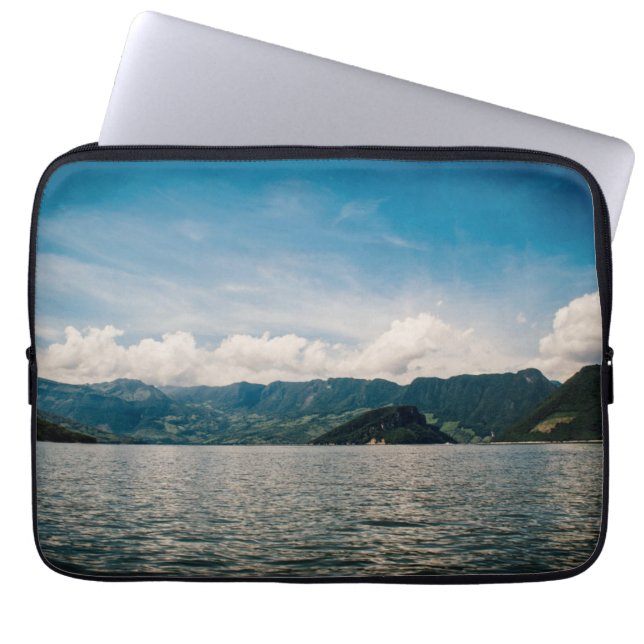 Sumidero Canyon Panoramic Laptop Sleeve (Front)