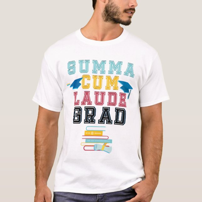 Summa Cum Laude College Graduation Shirt Honours (Front)