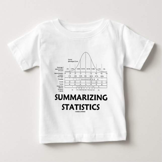 Summarising Statistics Baby T-Shirt (Front)