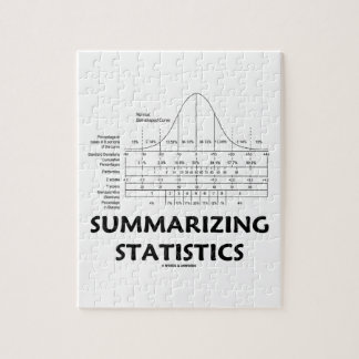Summarising Statistics (Bell Curve Distribution) Jigsaw Puzzle
