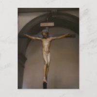 Summary Crucifix sculpted by Michelangelo , in San