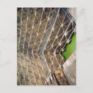 Summary Description Chand Baori (stepwell), Abhane Postcard