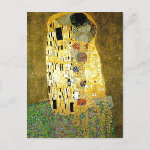 Summary Description Gustav Klimt's painting www.ya Postcard