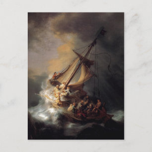 Summary Description One of Rembrandt Harmenszoon v Postcard
