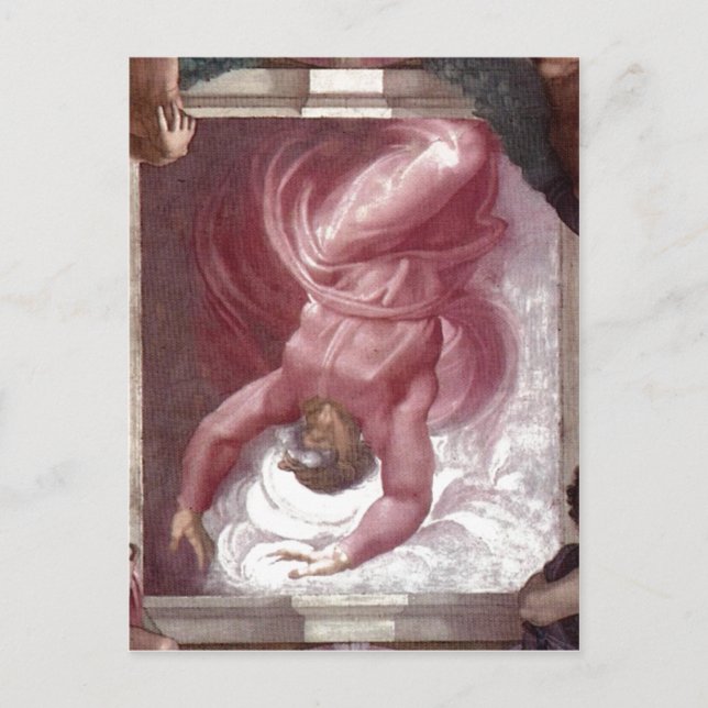 Summary Separation of Light from Darkness, 1508-12 Postcard (Front)