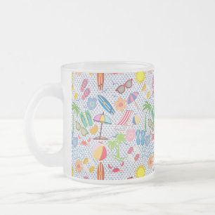 Summer 01.b.No BG Frosted Glass Coffee Mug