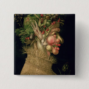 Summer, 1563, 15 cm square badge