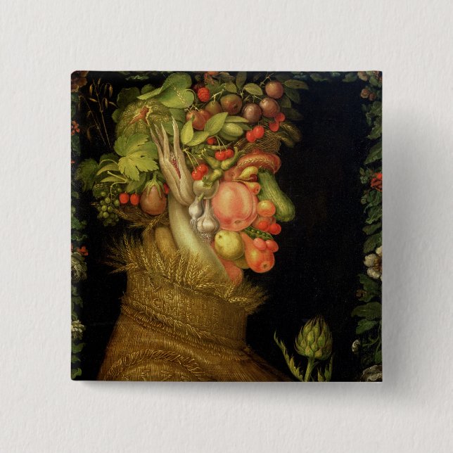 Summer, 1573 15 cm square badge (Front)