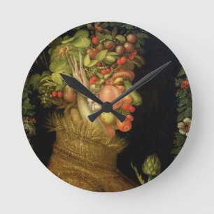 Summer, 1573 round clock