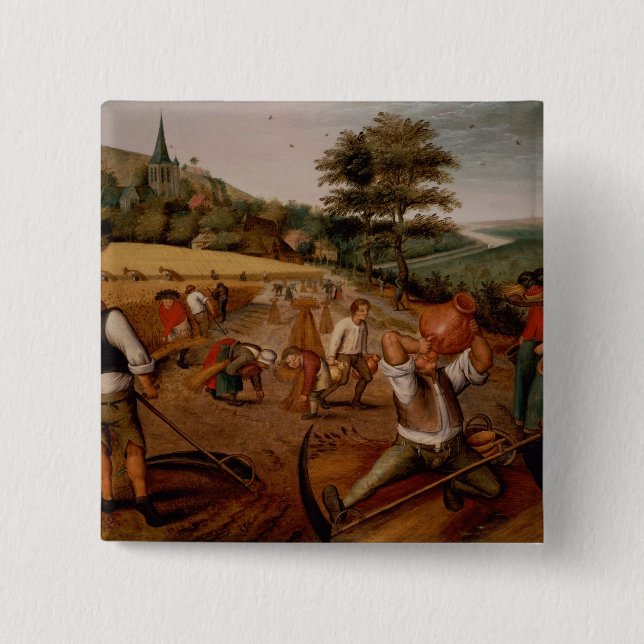 Summer 15 Cm Square Badge (Front)