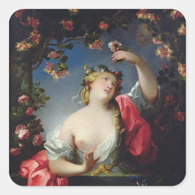 Summer, 1717 square sticker (Front)