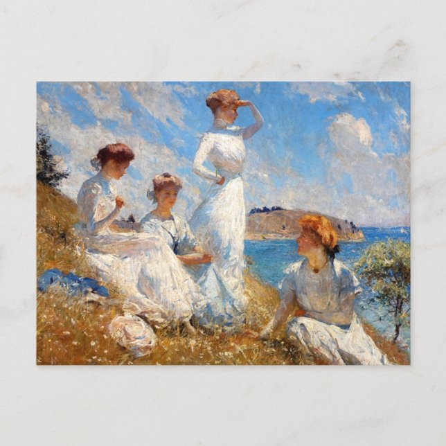 Summer 1909 postcard (Front)