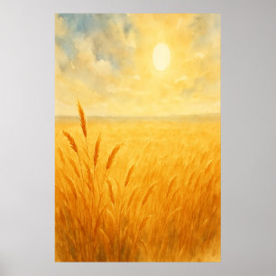Summer 1, Fields of Light, Seasonal Print