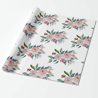 Summer #1- Floral Matte Wrapping Paper