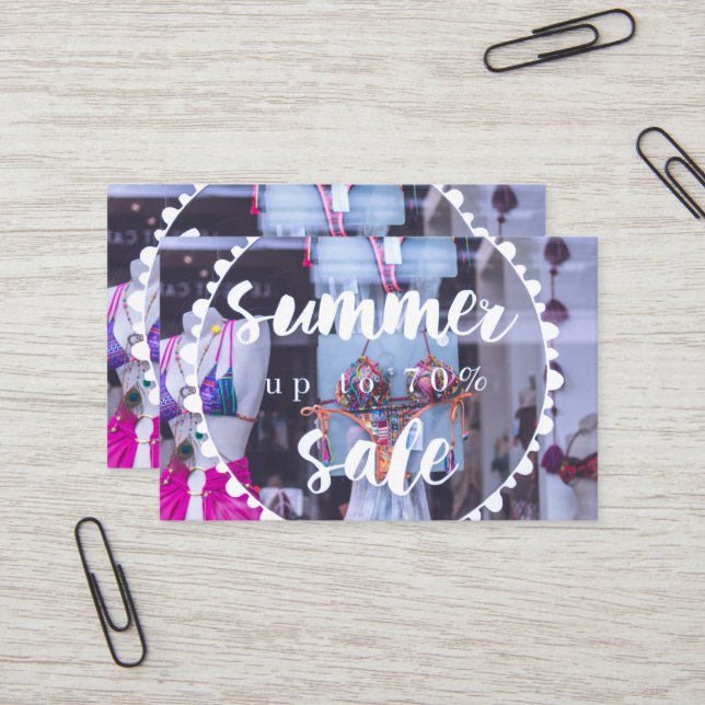 Summer 2021 (70% FREE) 💯 Business Card (Front/Back In Situ)