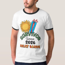 Summer 26 Heat Wave Men's Ringer T-Shirt