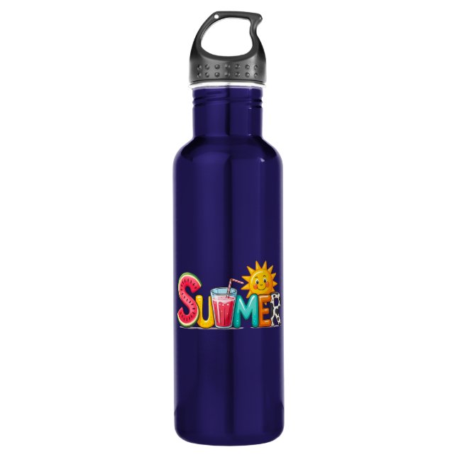 Summer  710 ml water bottle (Front)