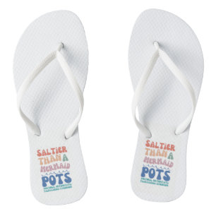 Summer Adult Flip Flops, Slim Straps Flops