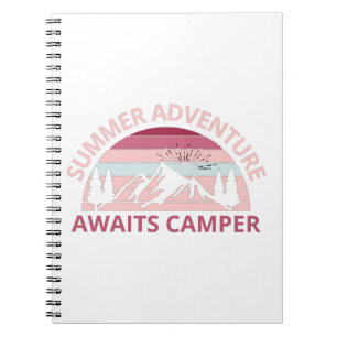 Summer Adventure Awaits Camper-Adventure-Camper Notebook