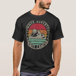Summer Adventure Awaits Camper Mountain Vacation T T-Shirt