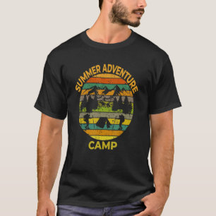 Summer Adventure Awaits Camper Summer Camper T-Shirt