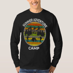 Summer Adventure Awaits Camper T-Shirt