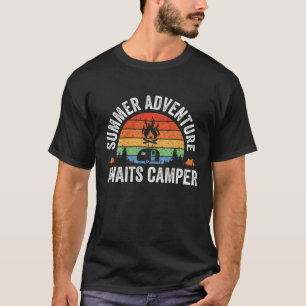 Summer Adventure Awaits Camper T-Shirt