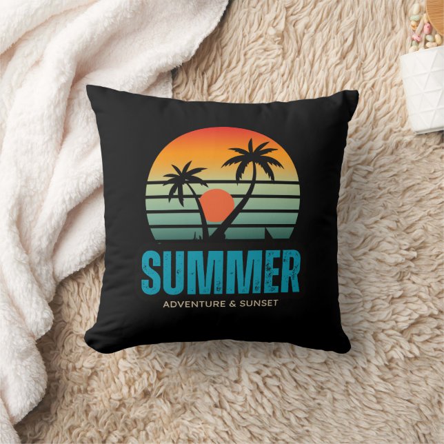 Summer Adventure Cushion (Blanket)