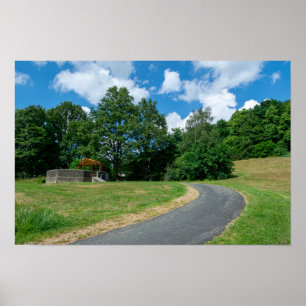 Summer Afternoon at Crow Wood Park Poster