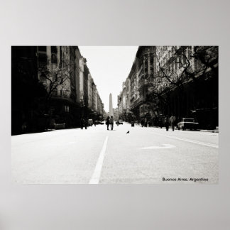 Summer Afternoon Buenos Aires Poster