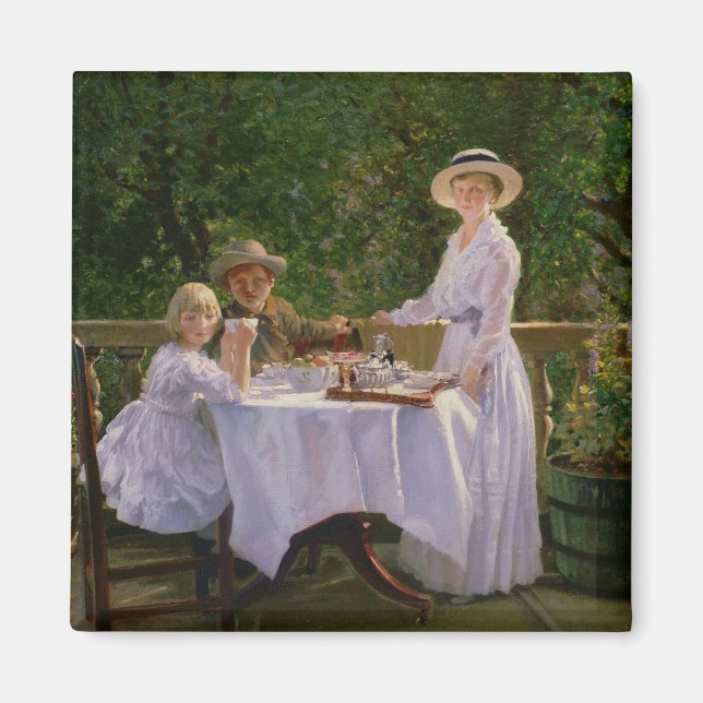 Summer Afternoon Tea Magnet (Front)