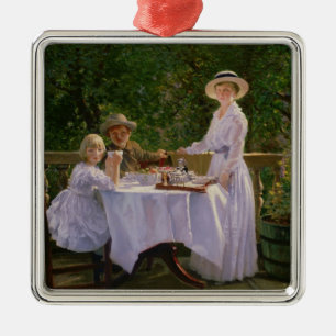 Summer Afternoon Tea Metal Tree Decoration