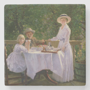 Summer Afternoon Tea Stone Coaster