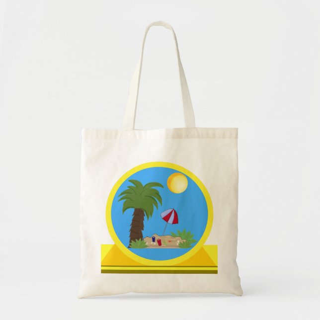 Summer All Season Tote Bag (Front)