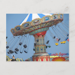 Summer amusement postcard